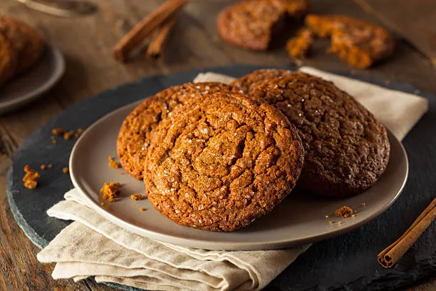 Vegan Gingersnap Cookies Recipe