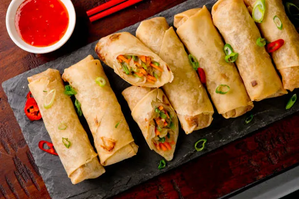 how to reheat spring rolls